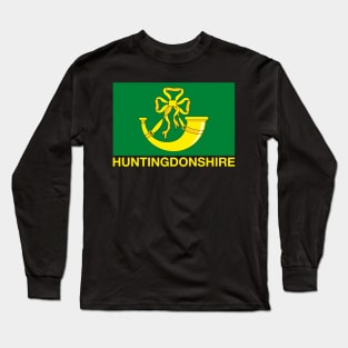 Huntingdonshire County Flag - England Long Sleeve T-Shirt